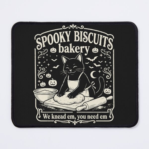 Item preview, Spooky Biscuits Bakery Baking Black Cat Halloween Pumpkin designed and sold by kotastiart.