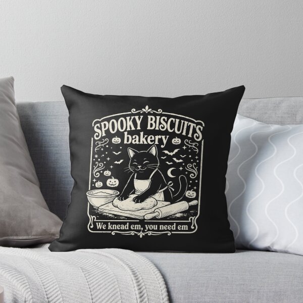 Item preview, Spooky Biscuits Bakery Baking Black Cat Halloween Pumpkin designed and sold by kotastiart.