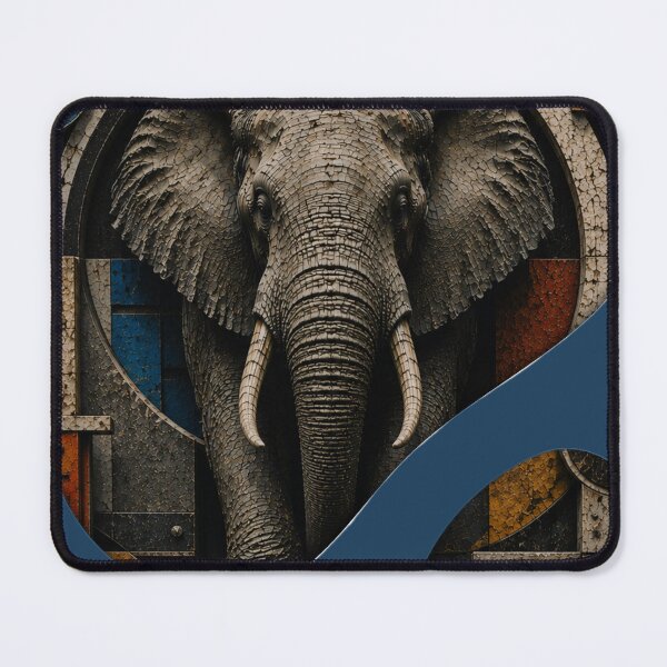 Artikelvorschau, Deep Work Engineer Elephant System Holds Stone Office Wall Art Poster entworfen und verkauft von SavannaStrikes.