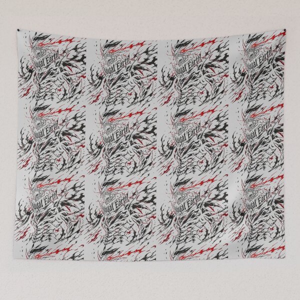 Item preview, Warrior Royal Earth Red Energy Splatter designed and sold by RoyalEarthstore.