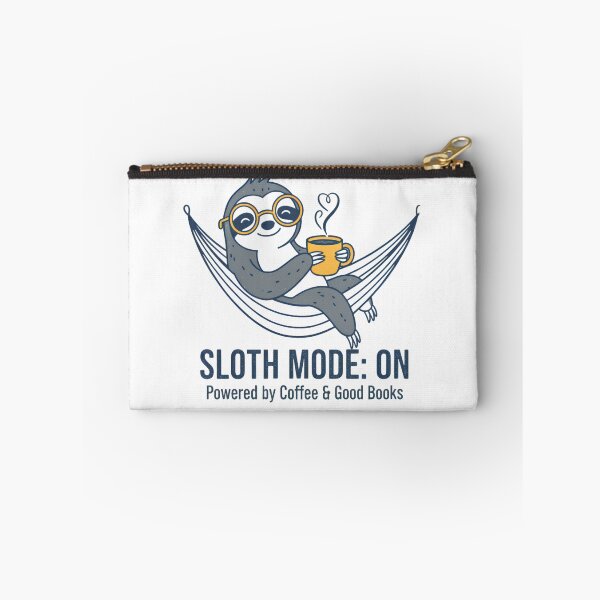 Item preview, Sloth Mode On Powered by Coffee and Good Books Cute Sloth Design designed and sold by PT PROJECT.