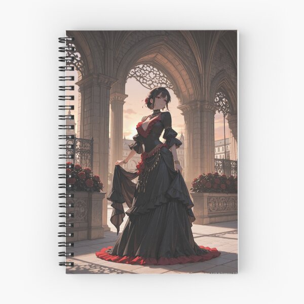 Item preview, Midnight Elegance – Black Flamenco Wall Art designed and sold by SEIMEI2025.