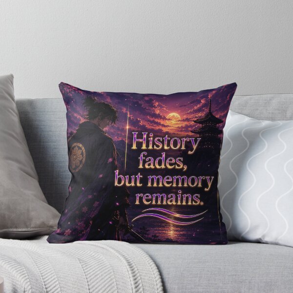 Item preview, History fades, but memory remains.(Anime Ver.) designed and sold by MaxDreamsArt.