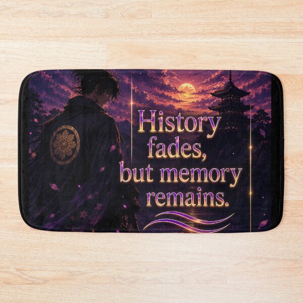 Item preview, History fades, but memory remains.(Anime Ver.) designed and sold by MaxDreamsArt.