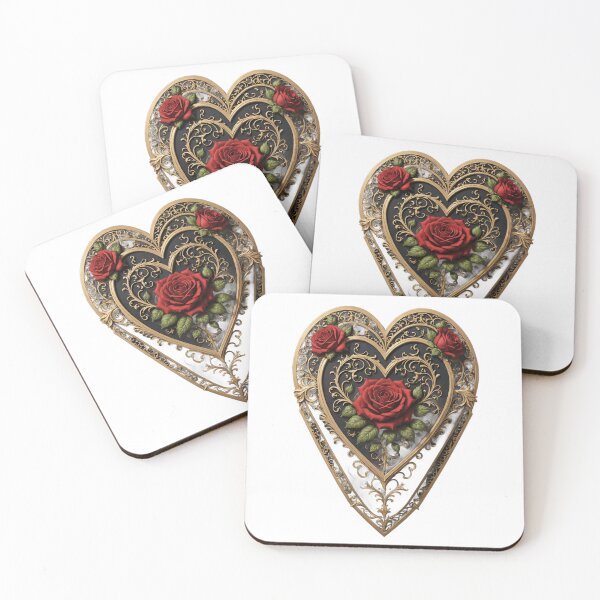 Item preview, Gothic Heart Coffin Sticker designed and sold by PinOasisco.