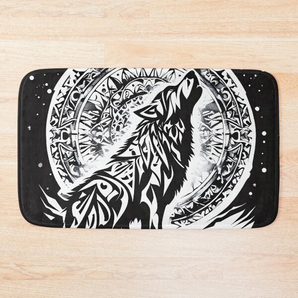 Item preview, Mandala Wolf Song designed and sold by ONYX Pixee.