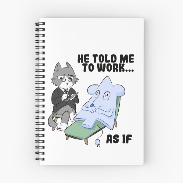Item preview, He Told Me to Work... As If | Funny Programmer Therapy Mouse designed and sold by Mammoths.