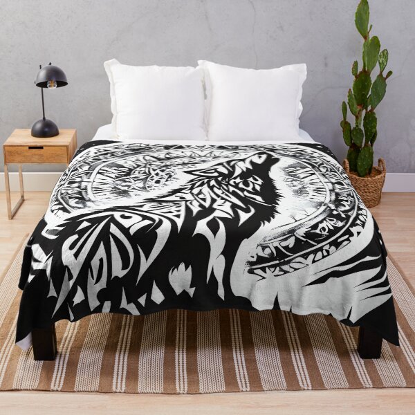 Item preview, Mandala Wolf Song designed and sold by ONYX Pixee.