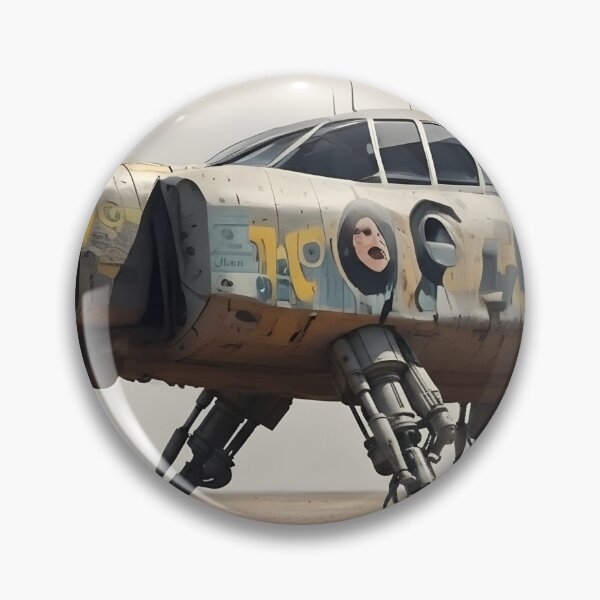 Item preview, Futuristic Walking Aircraft in Desert | Sci-Fi Mechanical Beast | Post Apocalyptic Vehicle Art designed and sold by Bhaskar Digital Art.
