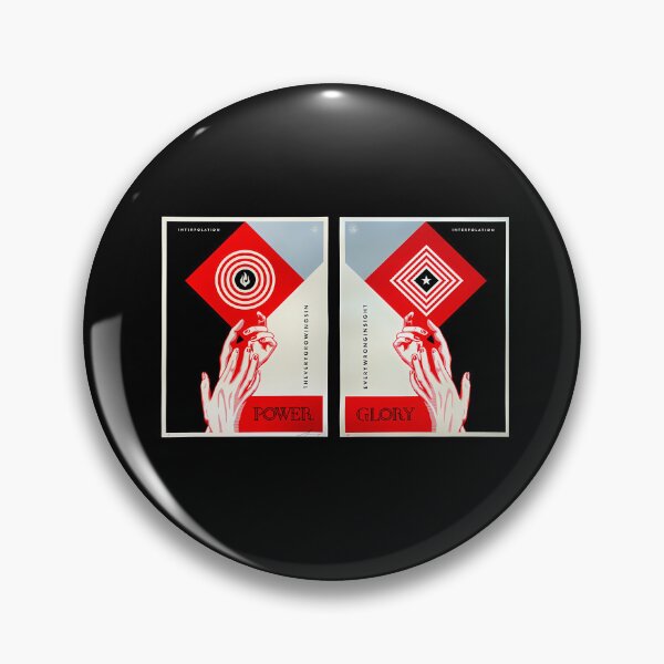 Item preview, Red And Black Constructivist Geometric Hands Poster designed and sold by BlueHueTee.