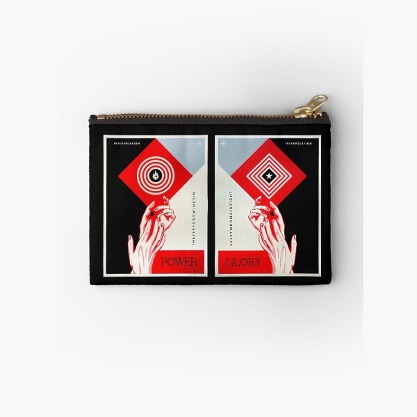 Item preview, Red And Black Constructivist Geometric Hands Poster designed and sold by BlueHueTee.