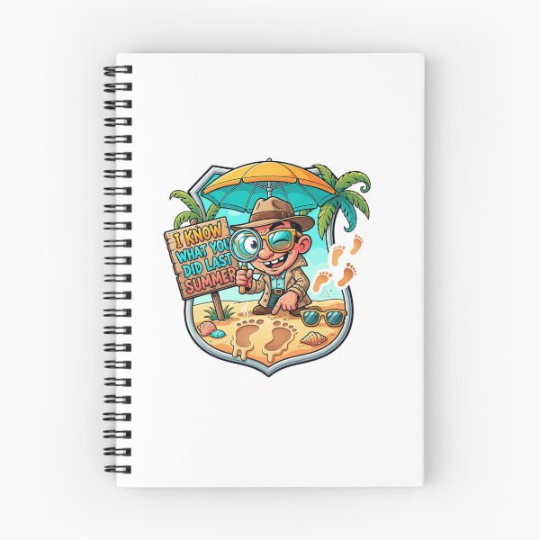 Item preview, I Know What You Did Last Summer Funny Cartoon Sticker designed and sold by Imaginarium of Chaos falcon88 .