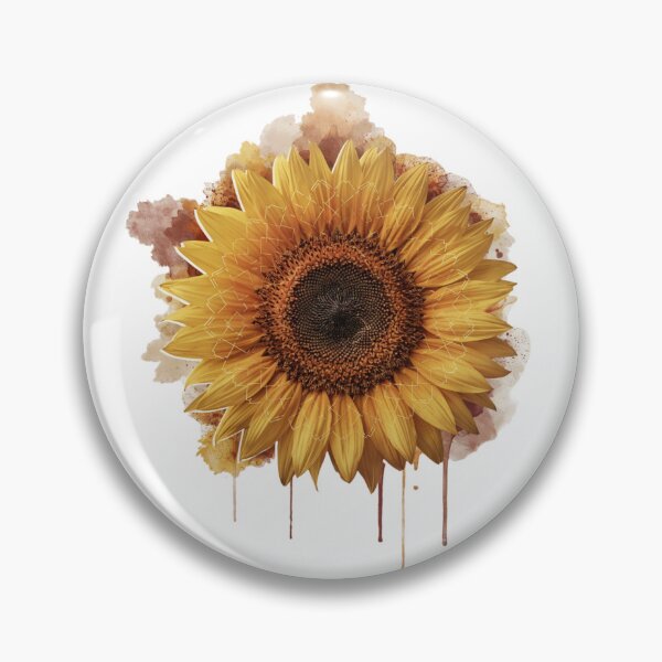 Item preview, Mystic Sun: Earthy Paint Drip Botanical designed and sold by BotanicaBlossom.