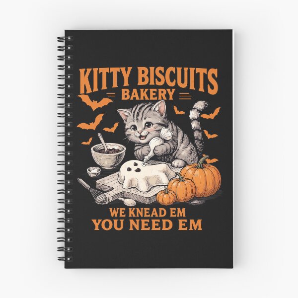 Item preview, Funny Spooky Biscuits Bakery Funny Black Cat Halloween Pumpkin designed and sold by kotastiart.
