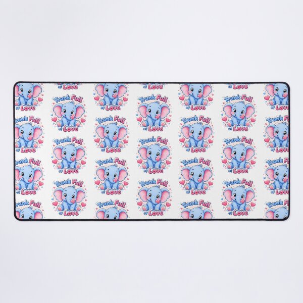 Item preview, Trunk Full of Love Cute Baby Elephant | Kawaii Animal Valentine Cartoon Sticker designed and sold by CRAZZYDOODLES.