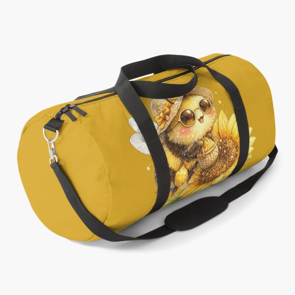 Item preview, Kawaii Bee Watercolor – Cute Summer Bee with Sunflower Cottagecore Illustration designed and sold by MagicMakerPh.