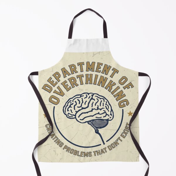 Item preview, Department of Overthinking T-Shirt - Vintage University Crest Tee, Retro 70s 90s Collegiate Style Shirt, Funny Anxiety Sporty Aesthetic Merch designed and sold by NikaRka.