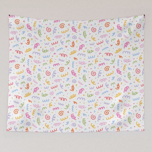 Item preview, Confetti Pastel Seamless Pattern Cute Doodle designed and sold by Zaya_art.
