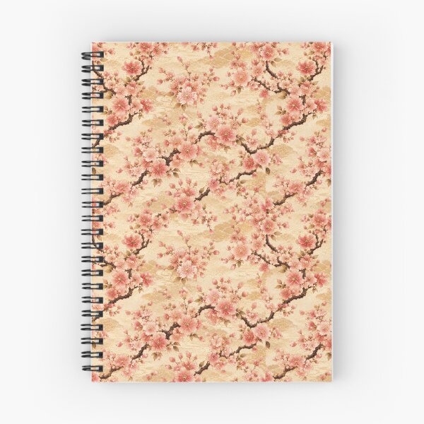 Item preview, Japanese Cherry Blossom Seamless Pattern designed and sold by PatternFranzy.