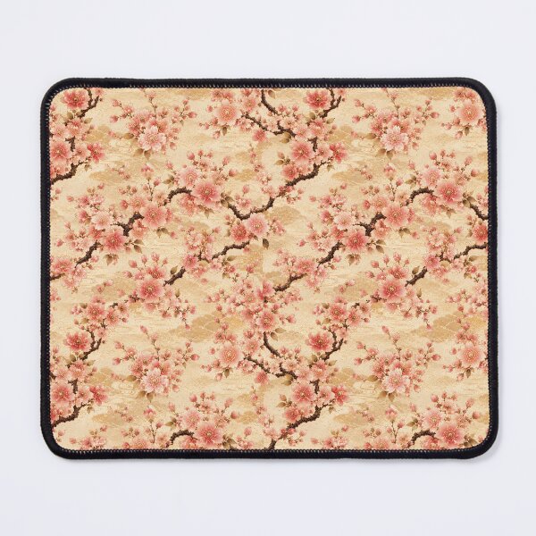 Item preview, Japanese Cherry Blossom Seamless Pattern designed and sold by PatternFranzy.