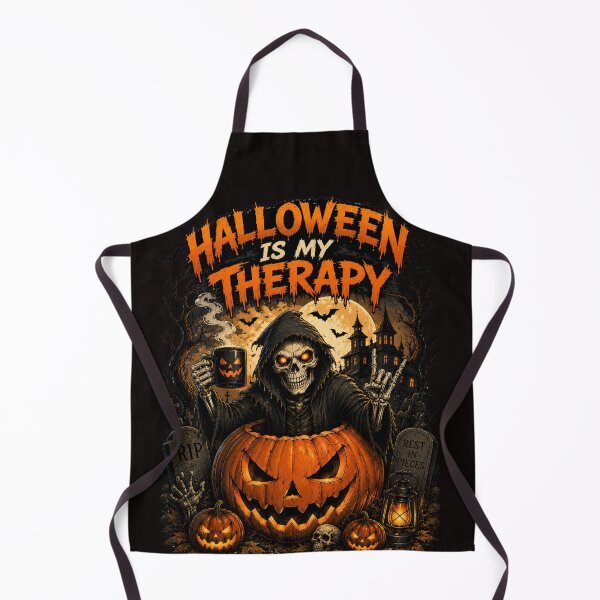 Item preview, HALLOWEEN IS MY THERAPY designed and sold by Brejko.