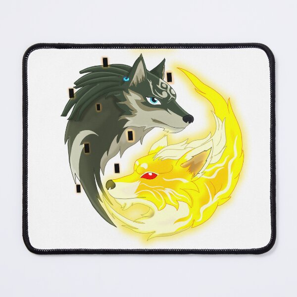 Item preview, Light and dark wolves designed and sold by Artsydragongal.