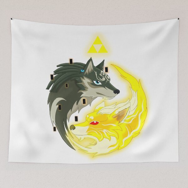 Item preview, Light and dark wolves designed and sold by Artsydragongal.