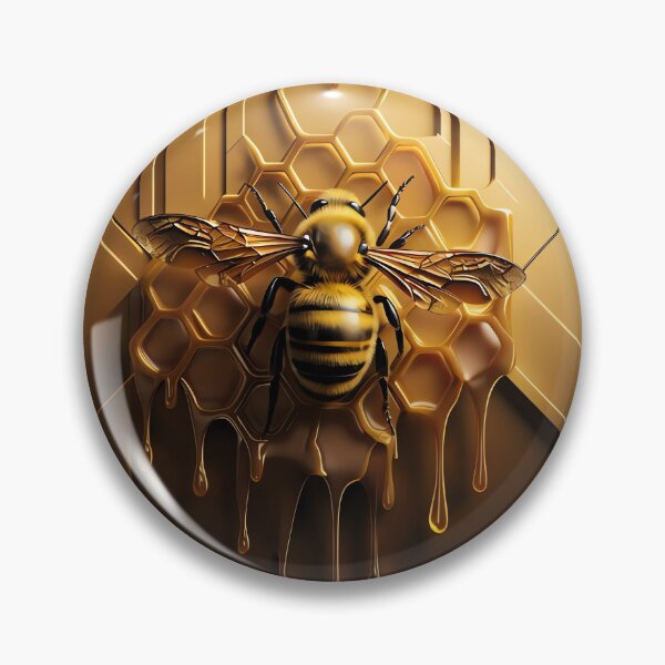 Item preview, Golden Honeycomb Deco designed and sold by ONYX Pixee.