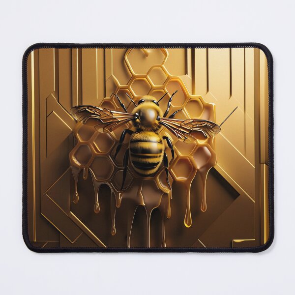 Item preview, Golden Honeycomb Deco designed and sold by ONYX Pixee.