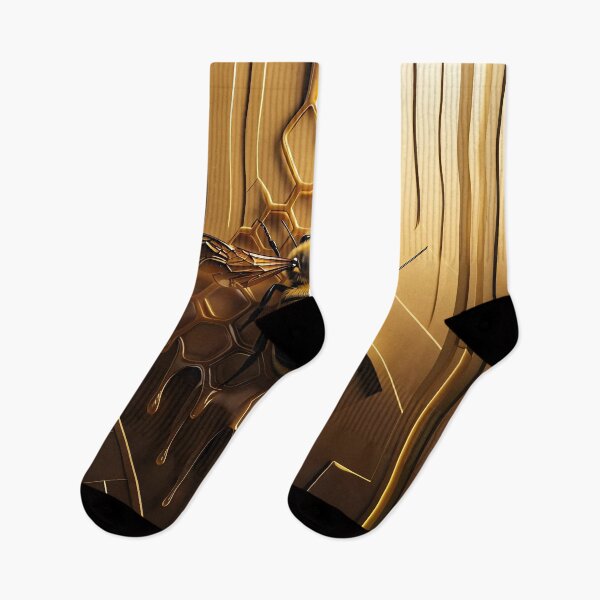 Item preview, Golden Honeycomb Deco designed and sold by ONYX Pixee.