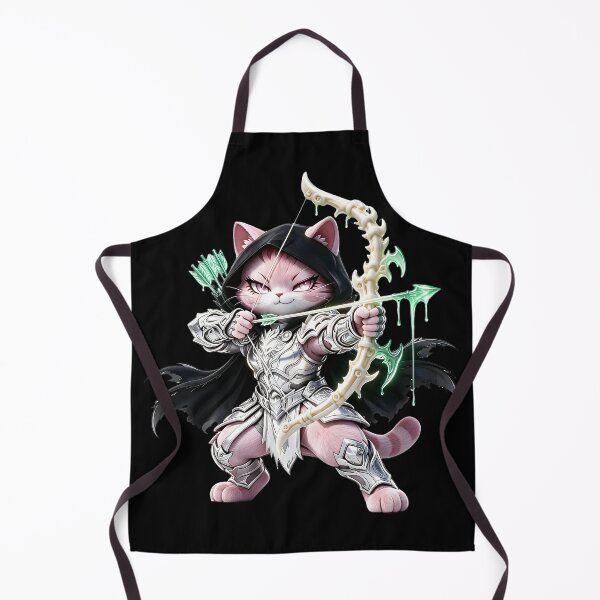 Item preview, Felis Margarita Archer - Pink Silver Ranger Cat designed and sold by ABYSSLAB.