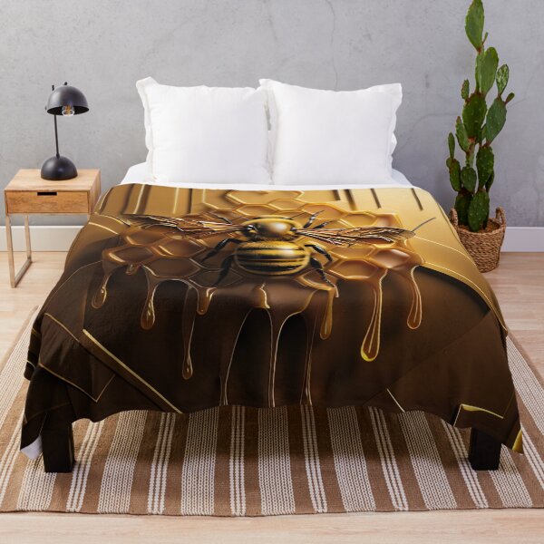 Item preview, Golden Honeycomb Deco designed and sold by ONYX Pixee.