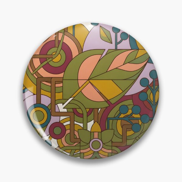 Item preview, Maximalist Geometric Botanical Art Print | Mid Century Concrete Floral Collage Poster | Avant Garde Abstract Leaves Canvas designed and sold by SergioMiklos.