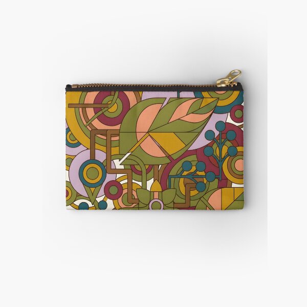 Item preview, Maximalist Geometric Botanical Art Print | Mid Century Concrete Floral Collage Poster | Avant Garde Abstract Leaves Canvas designed and sold by SergioMiklos.