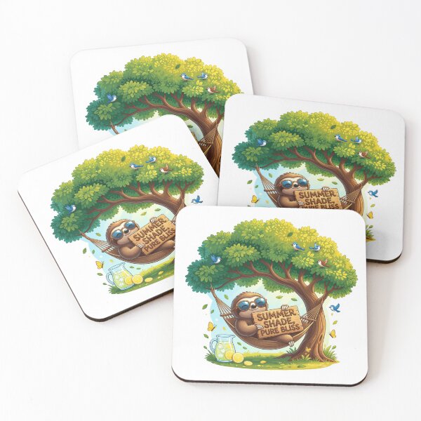 Item preview, Summer Shade Pure Bliss Cartoon Sticker designed and sold by Imaginarium of Chaos falcon88 .