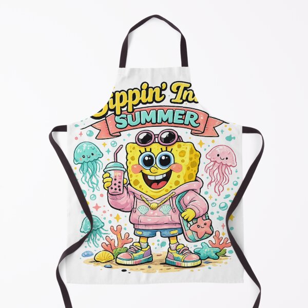 Item preview, Sippin' Into Summer Cute Cartoon Beach Design | Summer Vacation & Tropical Vibes designed and sold by Rx Graphic Studio.
