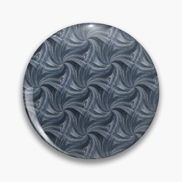 Item preview, Winter Pinch Spiral Pattern in Navy Blue designed and sold by Artistestella.