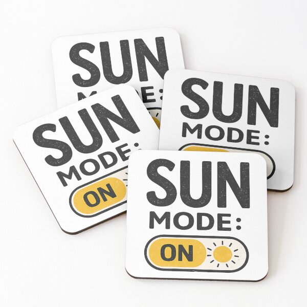 Item preview, Sun Mode On Minimalist Summer Toggle Button Retro Sunshine Graphic designed and sold by MartBook.