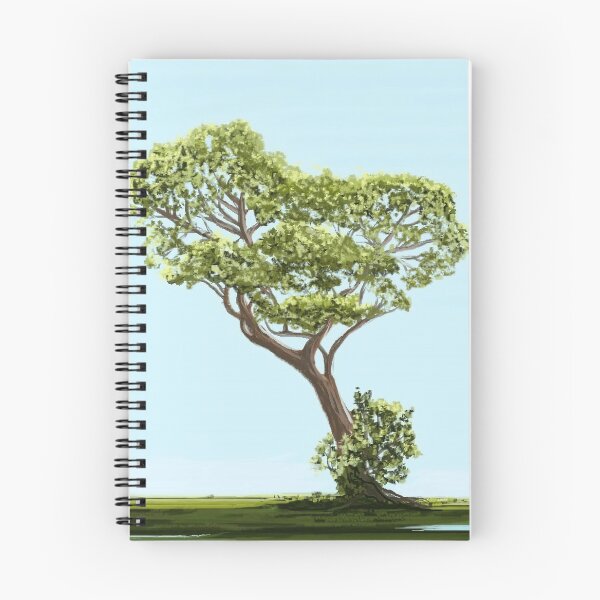 Item preview, Lone Tree Painting designed and sold by Fayes4Art.