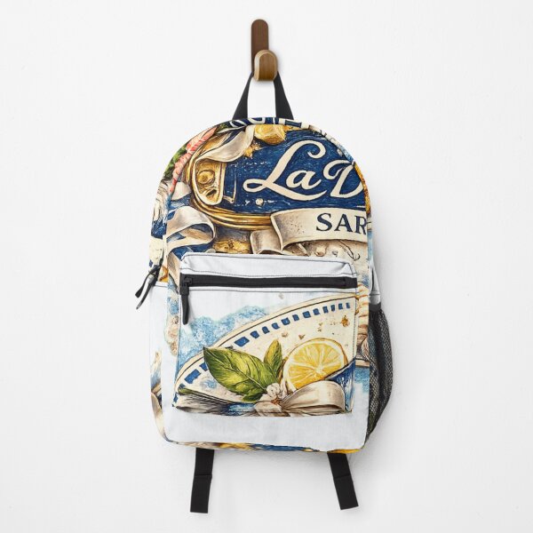 Item preview, Elegant La Dolce Vita Mediterranean Sardines Illustration designed and sold by NinaVibeStudio.