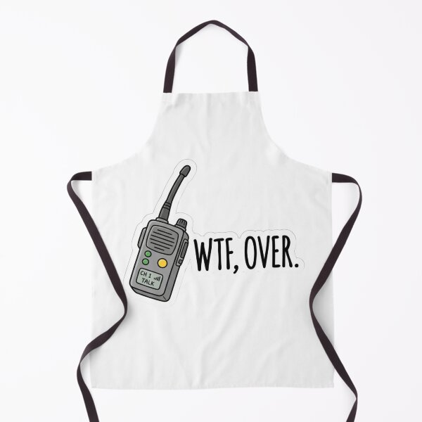Item preview, WTF Over Walkie Talkie designed and sold by raedattia.