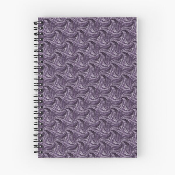 Item preview, Winter Pinch Spiral Pattern in Purple designed and sold by Artistestella.