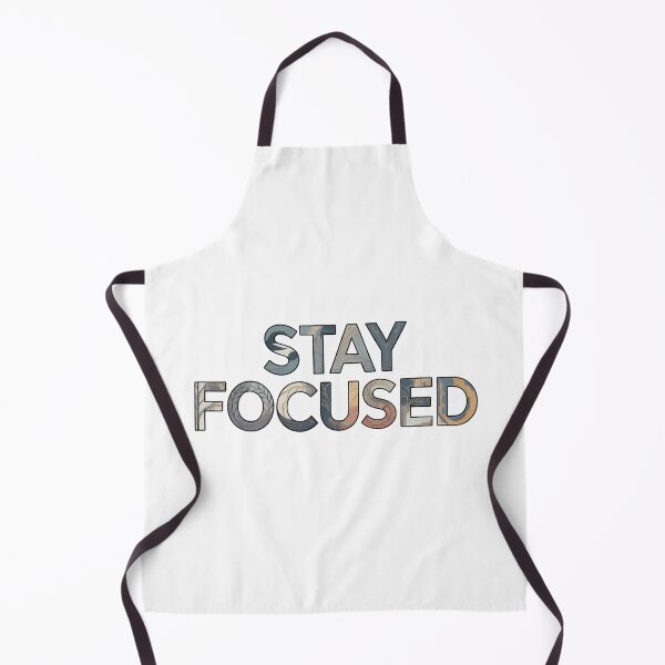 Item preview, Stay Focused – Aesthetic Botanical Typography Motivational Design designed and sold by vividthreads99.