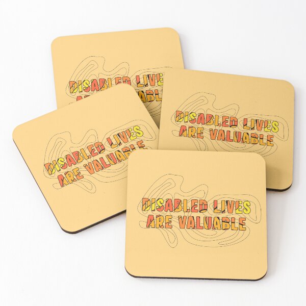 Item preview, Disabled Lives Are Valuable designed and sold by GeoGoose.
