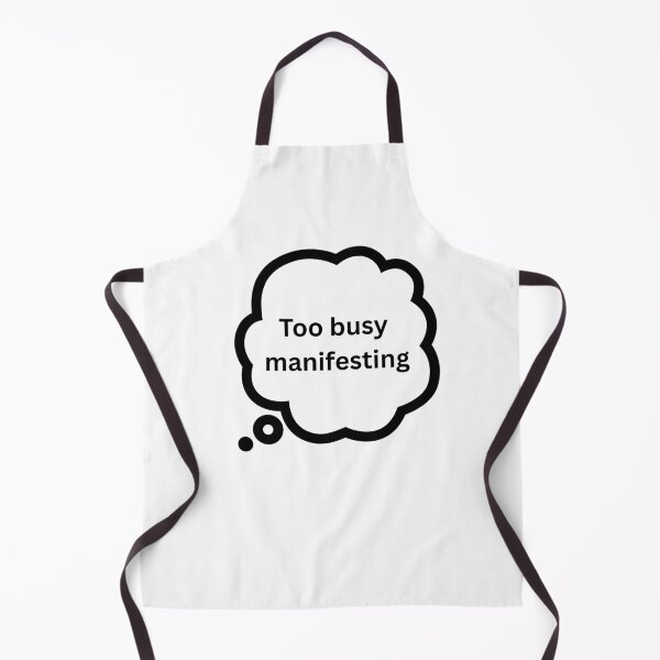 Item preview, Too Busy Manifesting Funny Spiritual Typography designed and sold by Milkydreamrose.
