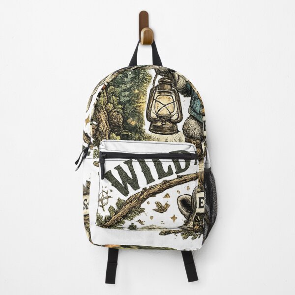 Item preview, Wild at Heart Adventure Never Stops | Cute Raccoon Camping & Hiking Vintage Nature Design designed and sold by Rx Graphic Studio.