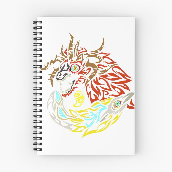 Item preview, Light and demon dragon duel  designed and sold by Artsydragongal.
