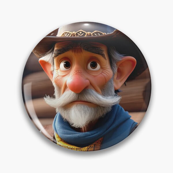 Item preview, Old Fart playing a cowboy designed and sold by Colin Bentham.