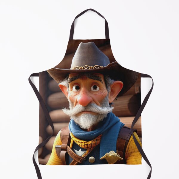 Item preview, Old Fart playing a cowboy designed and sold by Colin Bentham.