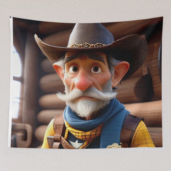 Artikelvorschau, Alter Knacker spielt Cowboy entworfen und verkauft von Colin Bentham.
